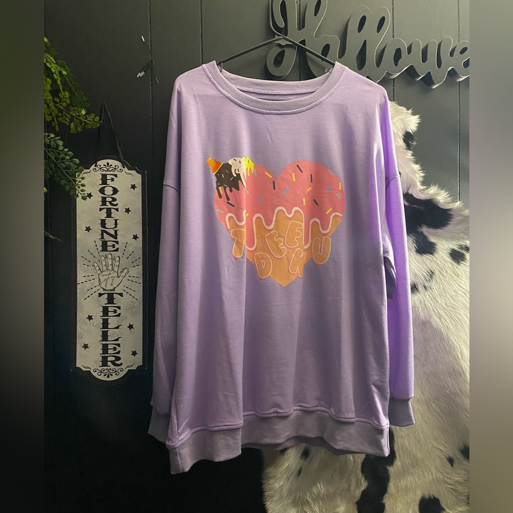 Pastel Goth Cute Sweater